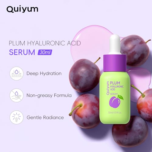 6PCS Skincare - Skin Care Sets with Watermelon Cleanser, Plum Serum, Blueberry Moisturizer, Milk Honey Peel-Off Mask, Hand Wax, Foot Wax, Hydrating Cleansing Repairing, Ideal Gifts Sets