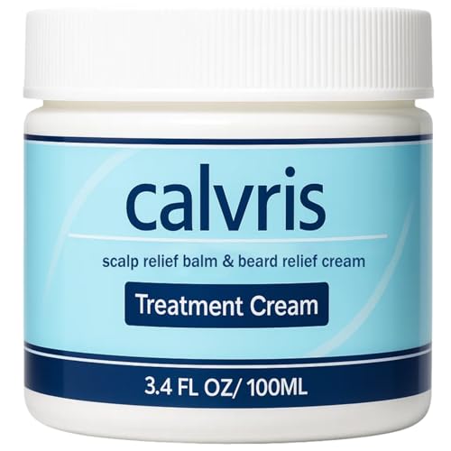 Calvris Scalp Relief Balm with Kudzu & Jojoba Extracts - 3.4 Fl Oz (Pack of 1)