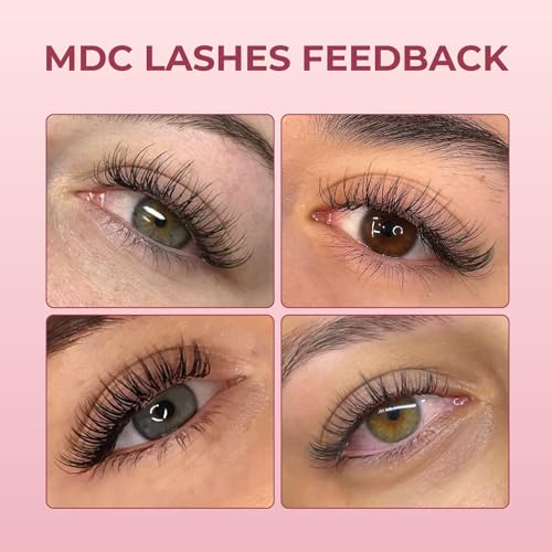 Promade Lash Extensions 14D-0.05D 11mm Volume Fans 1000 Pack - Ultra Speed