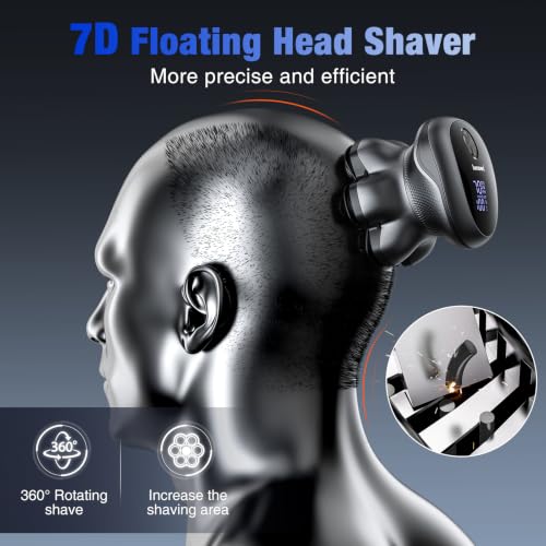 Kensen PRO 7D Head Shaver Replacement Head for Series S36 - Bald Shaver