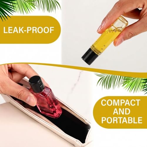 Travel Refillable Plastic Bottles Set 150 pcs 30ml Black Lid - Leakproof, Portable Toiletry Containers