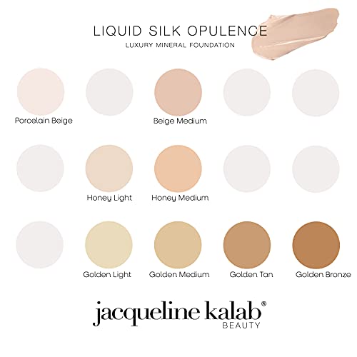 Liquid Silk Opulence Luxury Mineral Foundation GOLDEN MEDIUM