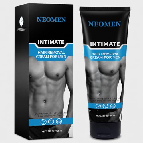 Men's Hair Removal Cream for Sensitive Skin - Aloe & Vitamin E, 3.5 Oz