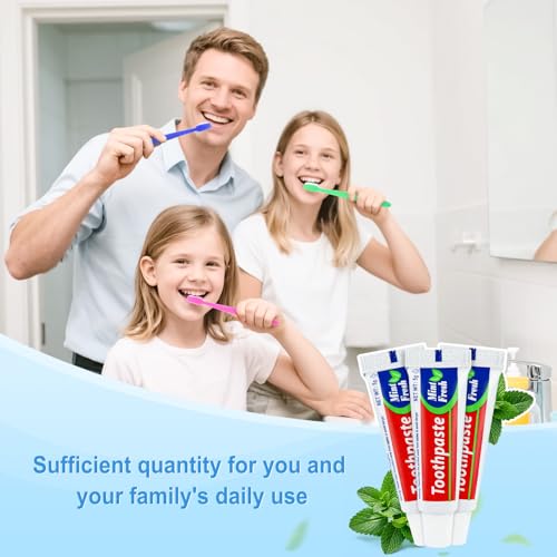 200 Pack Travel Size Mini Toothpaste Tubes - Disposable Mint Flavor, 0.176 oz - Variation of THIS listing
