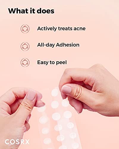 COSRX Oval-Shaped Acne Patch 90 Count - Discreet, Clear Skin Cover