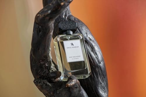 Men's Woody Spicy Cologne with Mint, Lemon, Cardamom & Tonka Bean - 3.4 oz