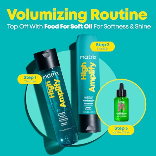 Matrix High Amplify Conditioner 10.1 Fl Oz for Fine & Limp Hair - Pack of 1
