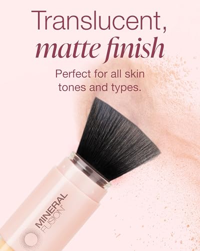 Mineral Fusion Mineral Brush-On SPF 30 Sunscreen Face Powder 0.14oz New