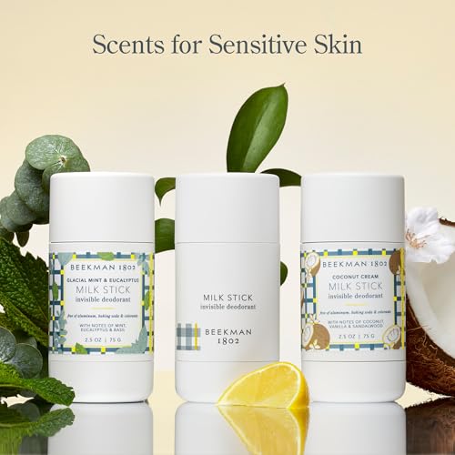 Beekman 1802 Milk Stick Whole Body Deodorant Citrus Scent 2.5 oz (Original Citron & Lemon)