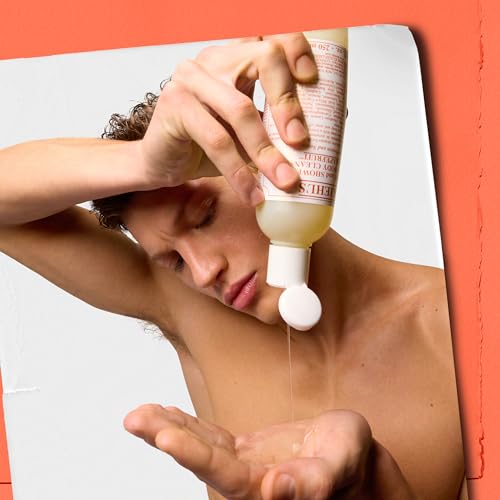 Kiehl's Grapefruit Body Wash 33.8 Fl Oz / 1 Liter - Hydrating & Refreshing Shower Liquid