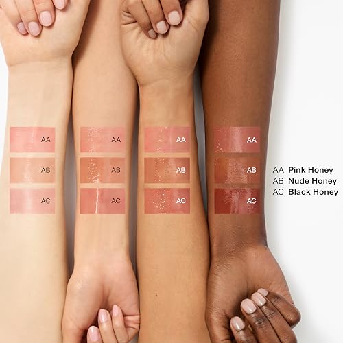 Clinique Black Honey, Pink, and Nude Honey Almost Lipstick Tinted Lip Balm and Pop Lip + Cheek Tinted Oil Set | Sheer + Lightweight Lipstick | Oil Conditions Lips + Gives Cheeks a Natural, Dewy Flush