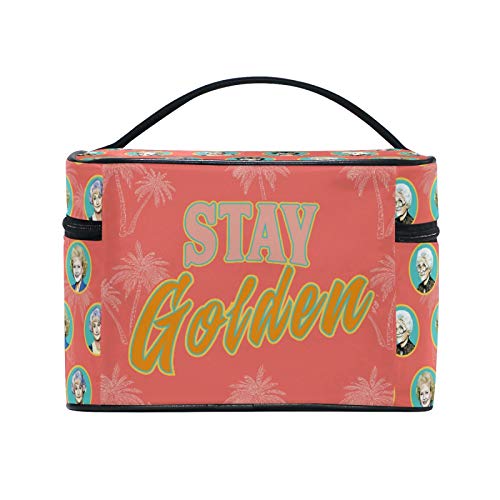 Large Cosmetic Makeup Bag - Golden Girls