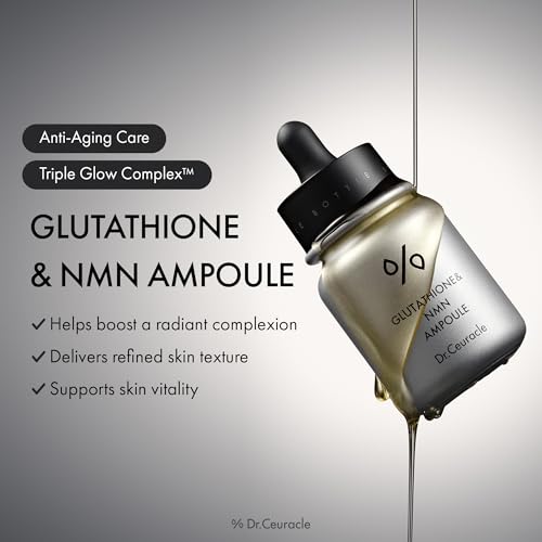 Glutathione & NMN Face Serum - Brightening, Anti-Aging, 1 Fl oz