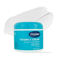 Dermisa Vitamin E Cream with Cocoa Butter, Collagen, Elastin and Coenzyme Q10, Intense Moisturizer for Dry and Aging Skin, Hydrating Face and Body Cream
