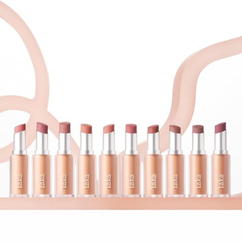 Laka Bulky Matte Lipstick, 4g/0.14oz., Long Wear, Non-Drying Lip Stain Stick with High Pigmentation, Voluminous Lips, K-Beauty (#419 Mauve Gem)