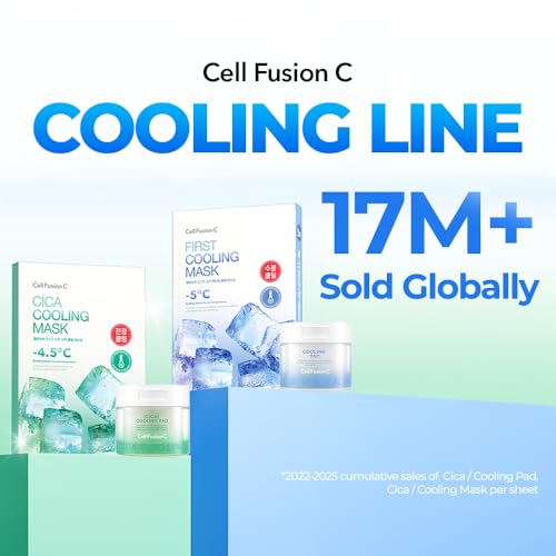 Cell Fusion C Post Alpha Cooling Pad ? Hydrating & Cooling Korean Toner Pads | Panthenol & Glacier Water | Hydrating, Depuffing, Pore-Minimizing | 70 Pads / 6.08 fl.oz.