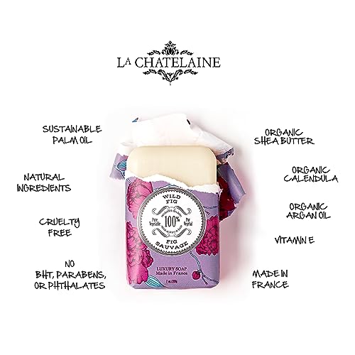 Lavender Hand and Body Duo Gift Set with Shea Butter - Decorative Tin, Natural, Organic, Made in France - Variation of This Listing