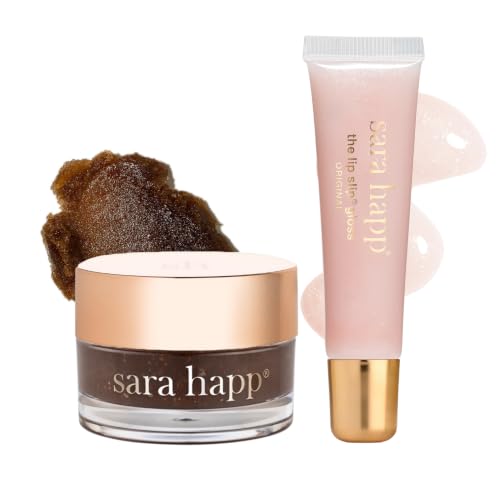 Sara Happ Lip Scrub & Shine Kit - Exfoliating Lip Treatment Set