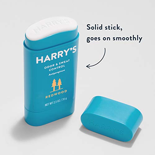 Harry's Antiperspirant Deodorant for Men - Redwood 2.5 oz Pack of 3 - Sensitive Skin
