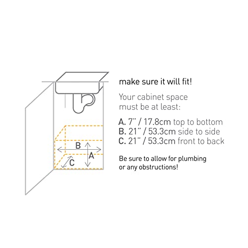 20 Inch Pull-Out Cabinet Organizer - Heavy-Gauge Steel Frame, Silver, Includes Variation of THIS listing