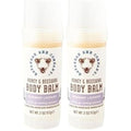 Savannah Bee Company Rosemary Lavender Body Balm - Deep Moisturizing Mess Free Body Balm (Pack of 2)