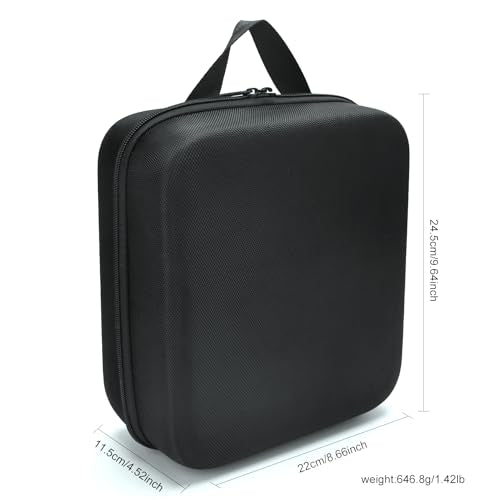 Small Barber Carrying Case for Salon Tools, Clippers & Scissors Organizer