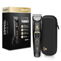 Men's Black Beard Trimmer with 20 Adjustable Lengths, Waterproof Cordless Groomer