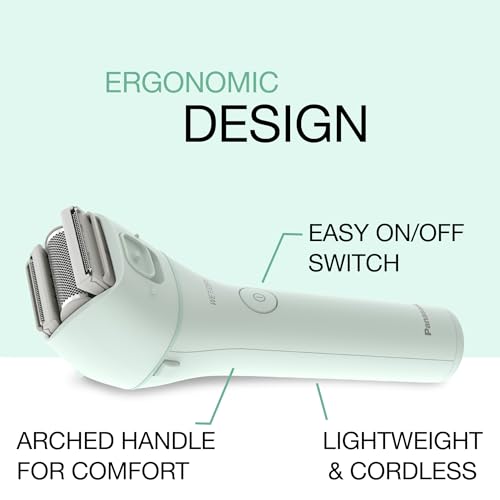 Panasonic ES-AWL6AG Bikini Trimmer Wireless 3-Blade Wet/Dry Electric Razor