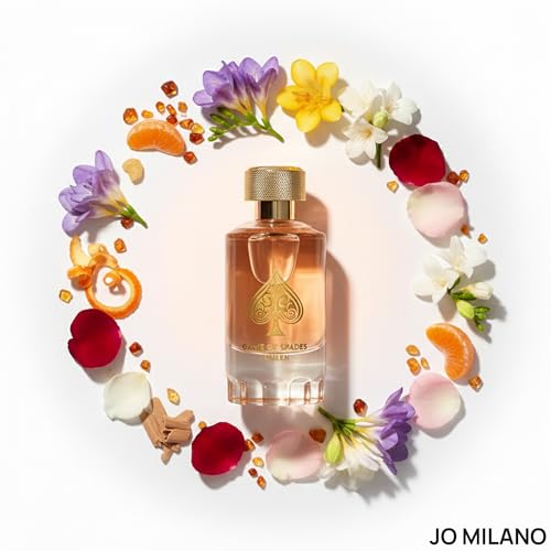 Jo Milano Game of Spades Queen Parfum Spray 3.4 oz Musk Variation - Long Lasting Fragrance for Women