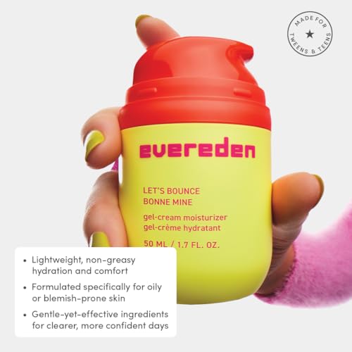 Evereden Teen Face Cleanser & Moisturizer Duo - Clear Skin for Teens