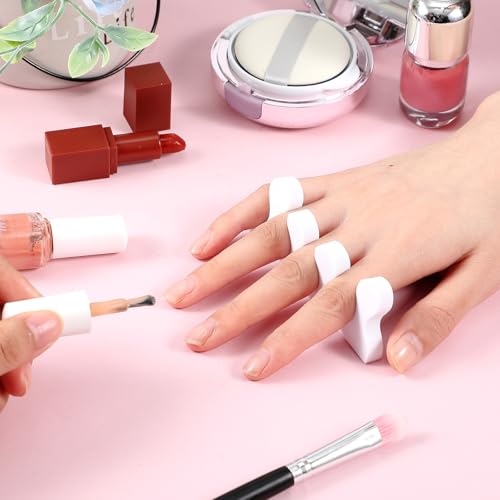 White Toe Separators 500 Pcs Bulk for Pedicure and Nail Care - Mumufy