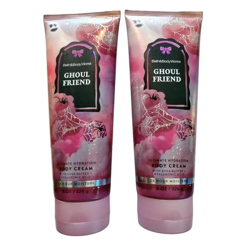 Bath & Body Works Ghoul Friend Ultimate Hydration Body Cream 8 Ounces Pack of 2