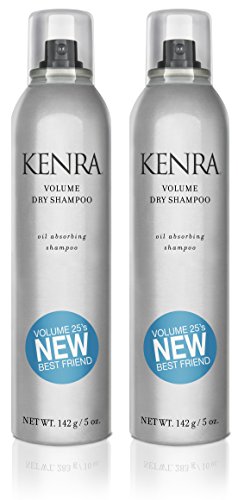 Kenra Volume Dry Shampoo 5oz Pack of 2 - Oil Absorbing, Translucent Hair Refresh