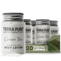 Travel Size Body Lotion Set - 20 Pack 1 oz Eco-Friendly Toiletries