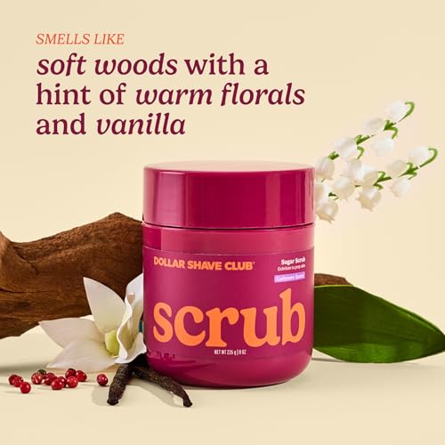 Sugar Scrub for Women - Exfoliating Pre-Shave Body Scrub 8oz x 2 Pack with Hydrating & Fragrance