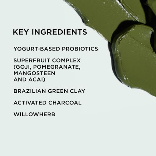 IMAGE Skincare, I MASK Purifying Probiotic Mask, Clay and Charcoal Facial Mask, Refine, Balance and Remove Impurities, 2 oz