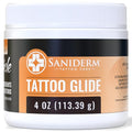 Saniderm Dreamsicle Tattoo Glide 4oz - Natural Orange & Vanilla Scented, Petroleum-Free, Skin Nourishing