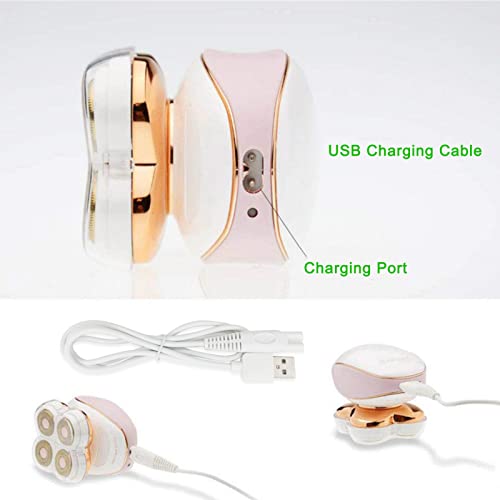 Charger Cord Replacement for Finishing Touch Flawless Legs Shaver Women Electric Trimmer - 5V USB Power Cable (2-Pack) (NOT for Flawless body razor and Flawless Nu razor)