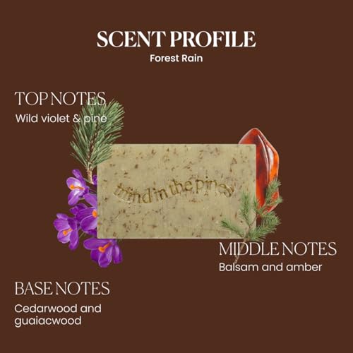 Men's Organic Exfoliating Bar Soap - Moisturizing, Sensitive Skin Safe