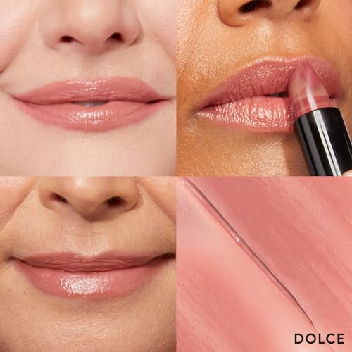 LAURA GELLER NEW YORK Italian Marble Sheer Lipstick, Dolce + Modern Classic Lip Liner, Nice Neutral