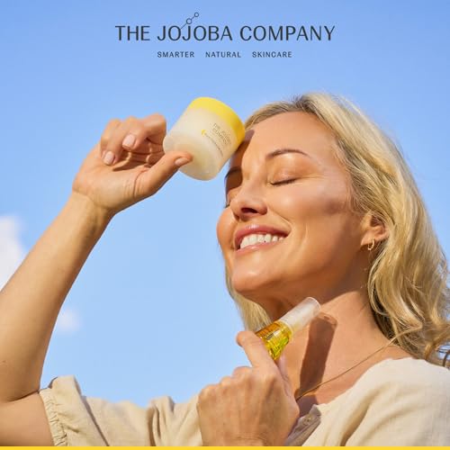 Jojoba Pure Gel Mask with JD Lusteris¢â ? Hydrating Overnight Face Mask for Dry & Sensitive Skin ? Soothing Gel with Vitamins A, D & E ? Lightweight Leave-On, 8-Hour Moisture Barrier, 3.4 oz