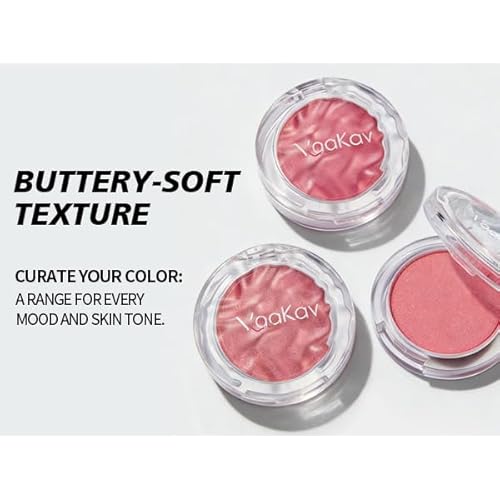 Cream to Powder Blush - Soft Pink Dewy Cheek Tint, Long Lasting Buildable Airbrushed Lip & Cheek Makeup for Mature & Dry Skin, Natural Flush, Cruelty-Free (01 STRAWBERRY MILK, 1 Count)