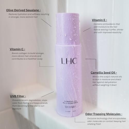 Hydrating Hair Oil with Squalane & Camellia Seed for Extensions & Frizz Control