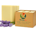 Lavender Tallow Soap ? Grass-Fed Bar with Organic Essential Oil ? Calming & Naturally Gentle ? 3 Pack