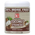 Fantasia Ic Coconut Styling Gel Nourish and Moisturize, 20 Ounce