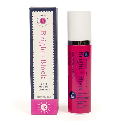 SPF 40 Mineral Sunscreen for Face - UVA/UVB Protection, 2.1oz