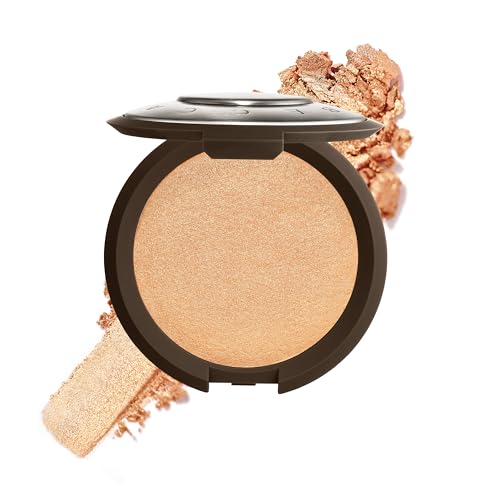 Smashbox X BECCA Shimmering Skin Perfector Pressed Highlighter | Creamy Formula that Melts into Skin for a Natural, Radiant, Glow-Boosting Highlight