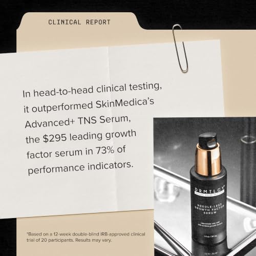 DRMTLGY Growth Factor Serum for Firming & Lifting | Peptide + Hyaluronic Acid Face Serum