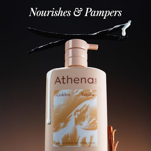 Athena Club Skin Replenishing Body Wash for Women, Golden Vanilla, 18 fl oz Pack of 2