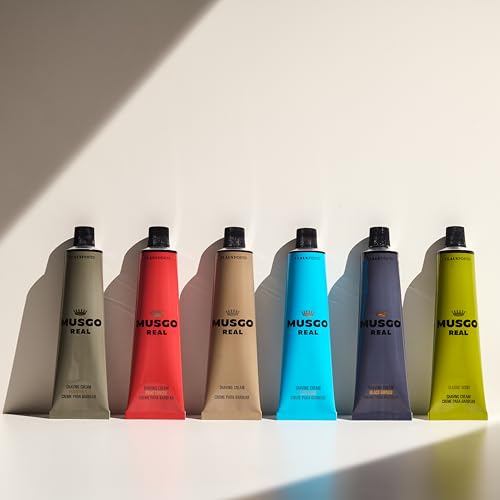Musgo Real Puro Sangue Shaving Cream Enriched for Smooth, Comfortable Shave 100mL
